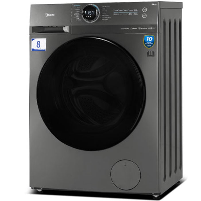 სარეცხი მანქანა 8კგ MIDEA MF200W80WB/T კლასი A+++ 2